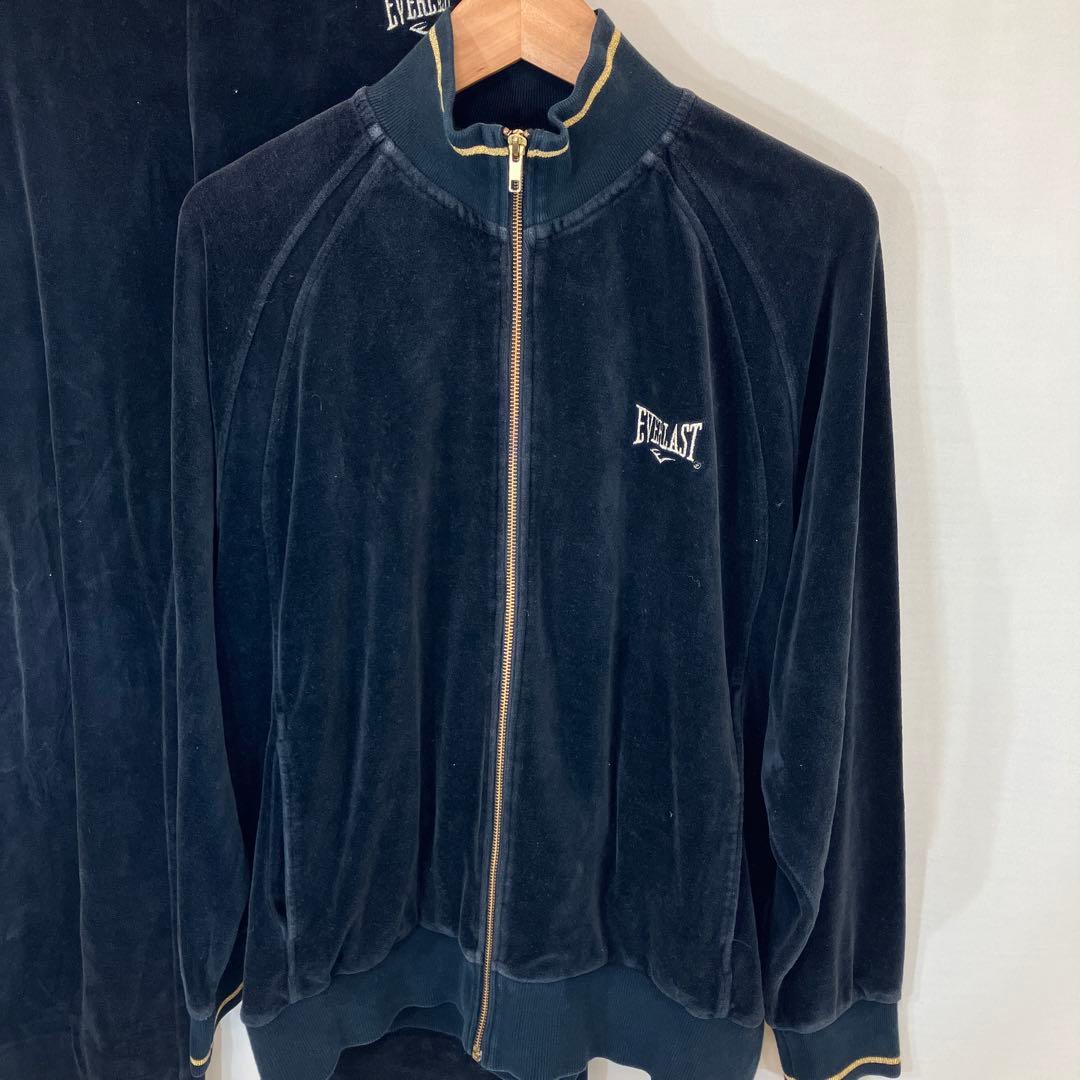 EVERLAST エバーラスト　men's メンズ　ベロア　ジャージ　上下セット