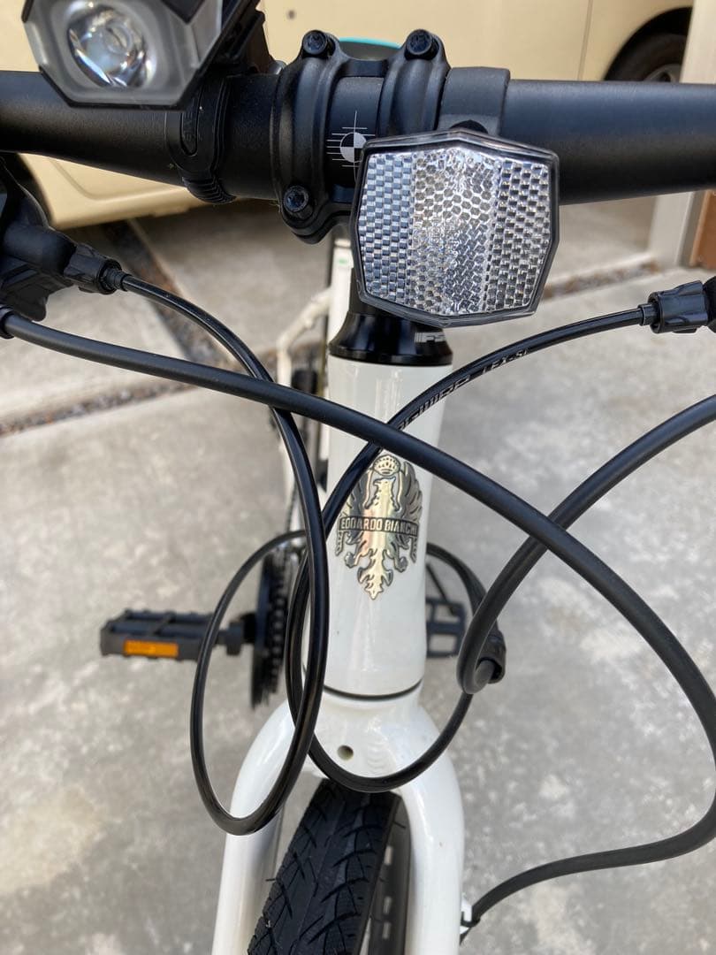 【最終値下げ！！】Bianchi C-Sport ホワイト クロスバイク