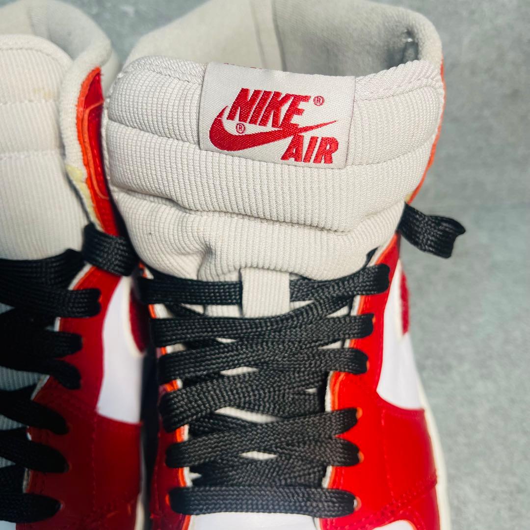 【美品✨】NIKE ナイキ エアジョーダン1 ハイ OG バーシティレッド