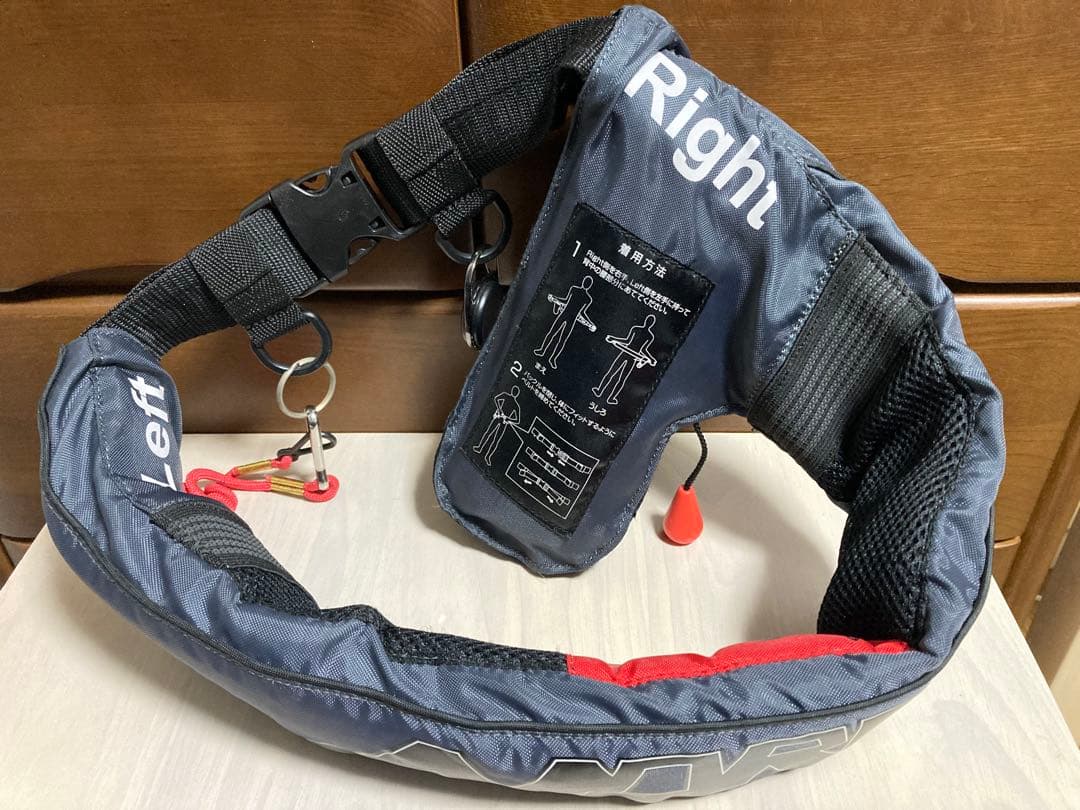 ノリーズ ウエストタイプラフトジャケット　エバーグリーン ライフジャケット