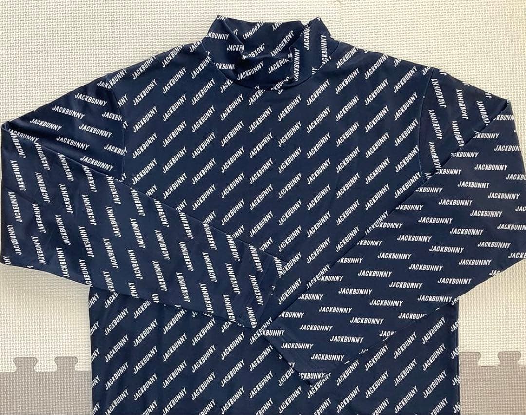 Jack Bunny!! ベア天竺 裏起毛 ウォームモックネック（NAVY／4）