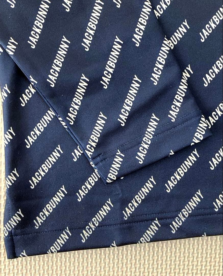 Jack Bunny!! ベア天竺 裏起毛 ウォームモックネック（NAVY／4）
