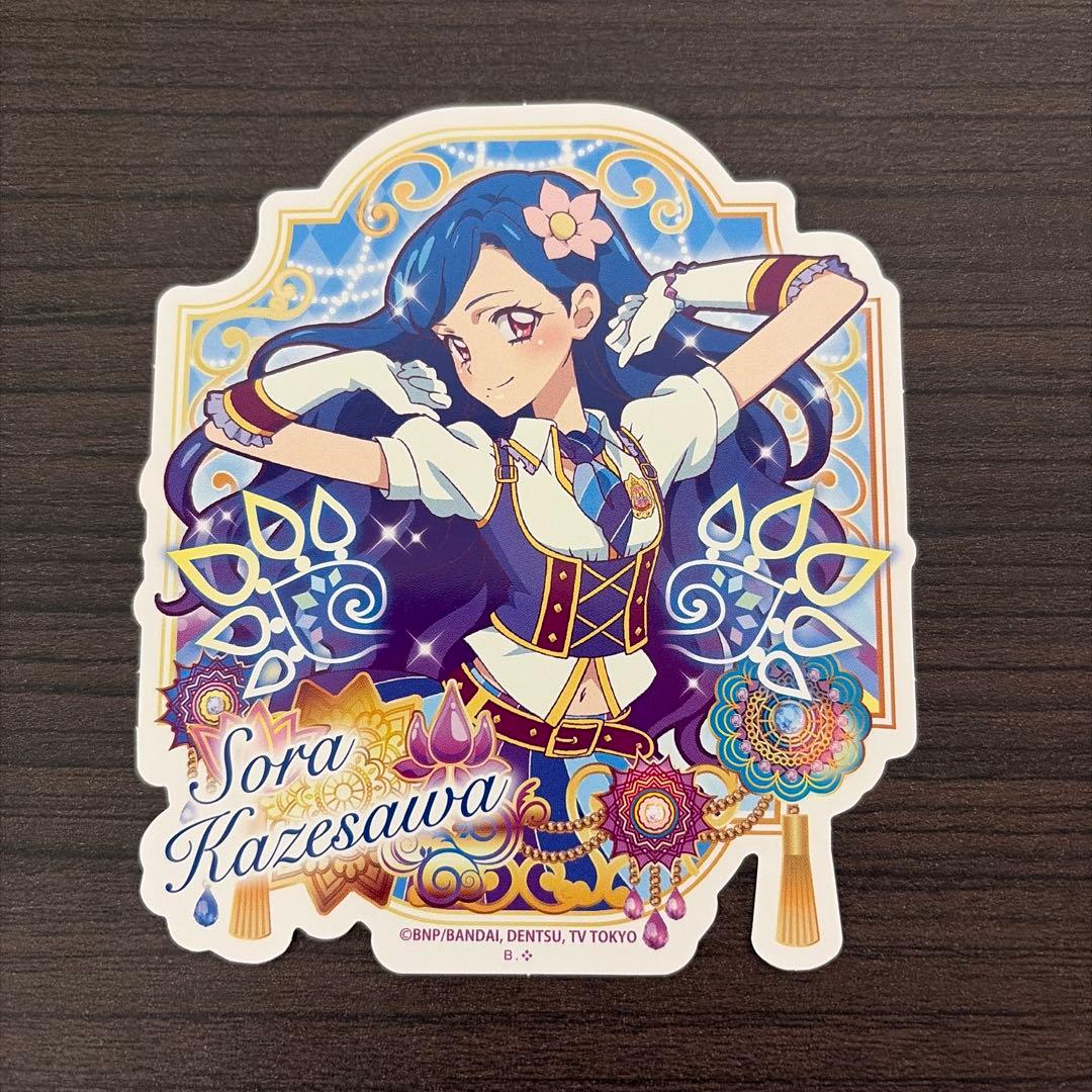 オールアイカツ！ダイカットステッカー　[セイラ・きい・そら・マリア]