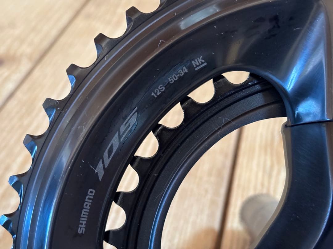 シマノ105 FC-R7100 クランク 165mm 50/34 12速 未使用