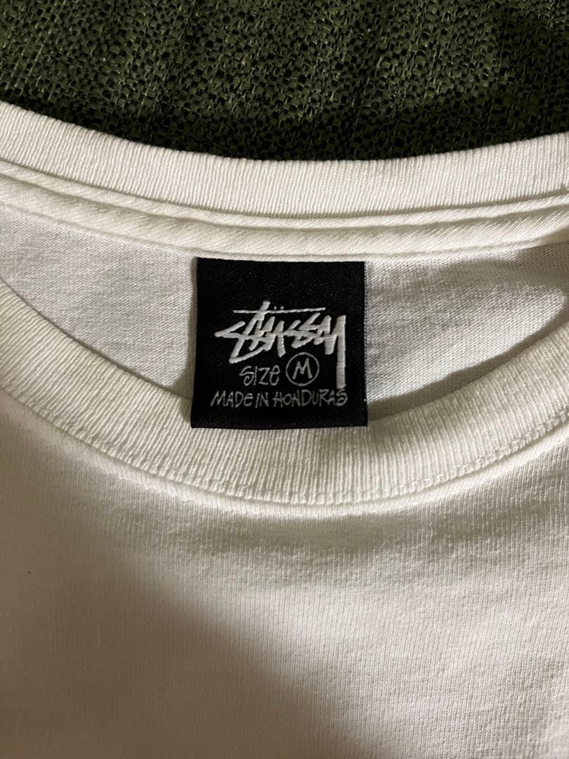 Stussy ホワイト Tシャツ Mサイズ