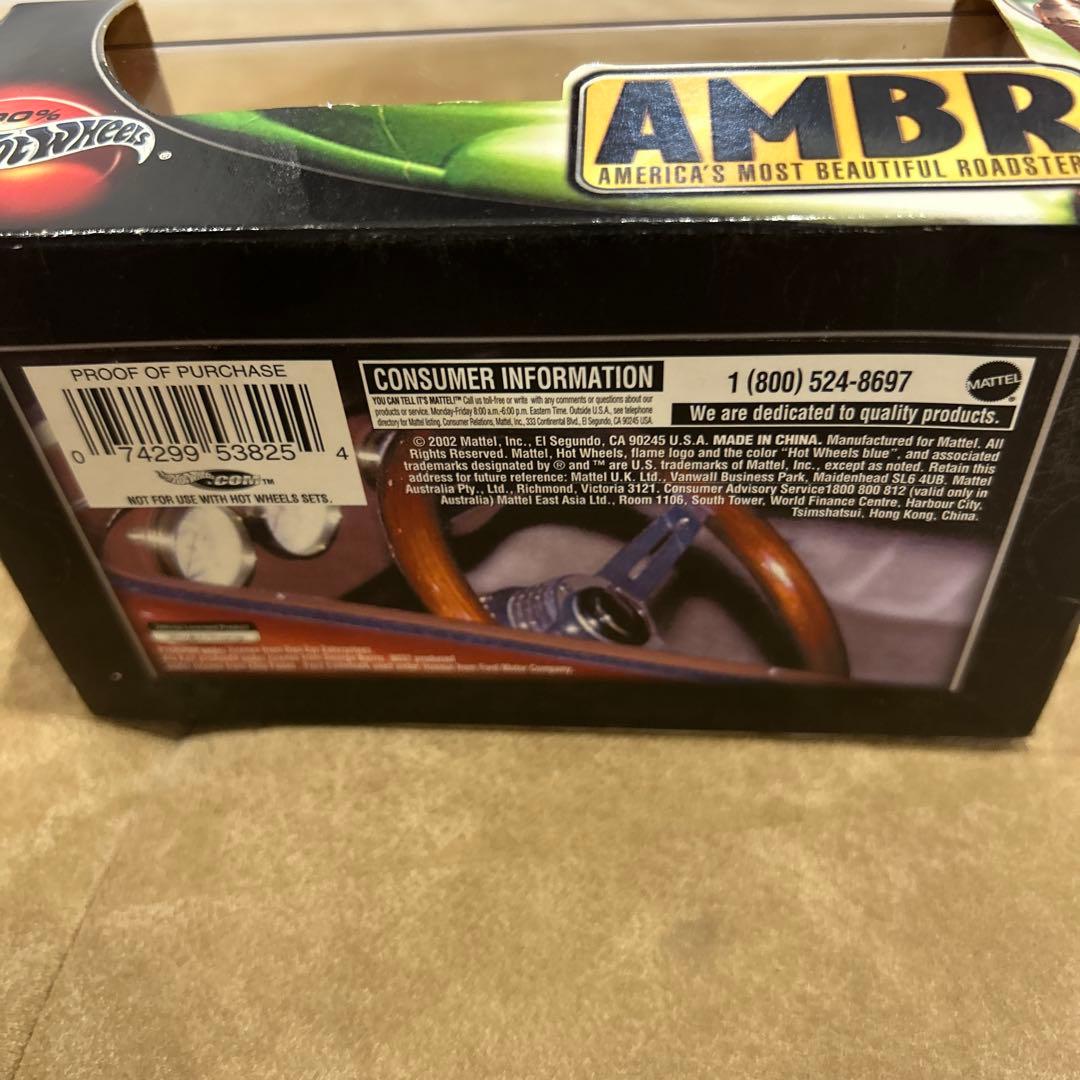 hotwheels AMBR 100% ホットウィール　ホットロッド　ミニカー