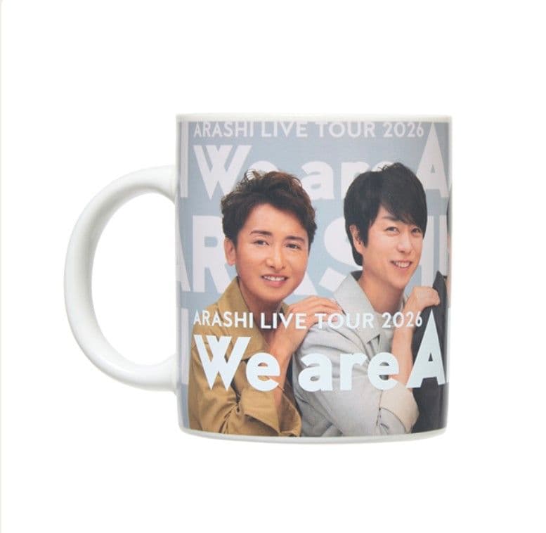 【新品】嵐 チェンジングマグカップ　We are ARASHI 2026