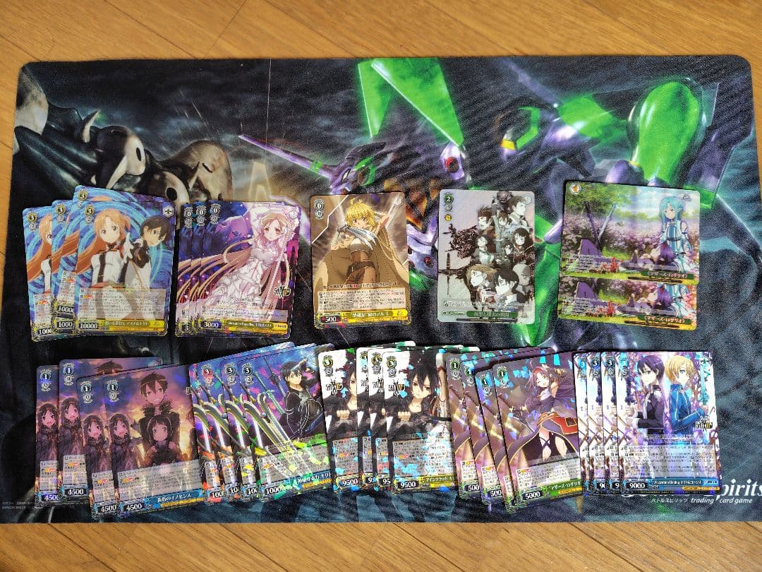ヴァイスシュヴァルツ　ソードアート・オンライン　デッキ＋パーツ