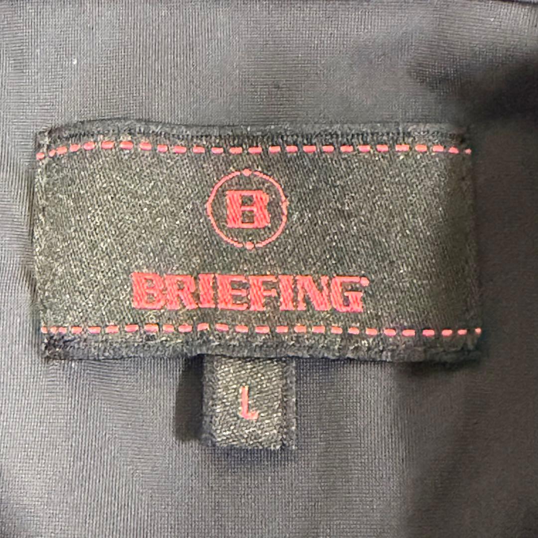BRIEFING ブリーフィング ゴルフ 半袖ポロシャツ ブラック L