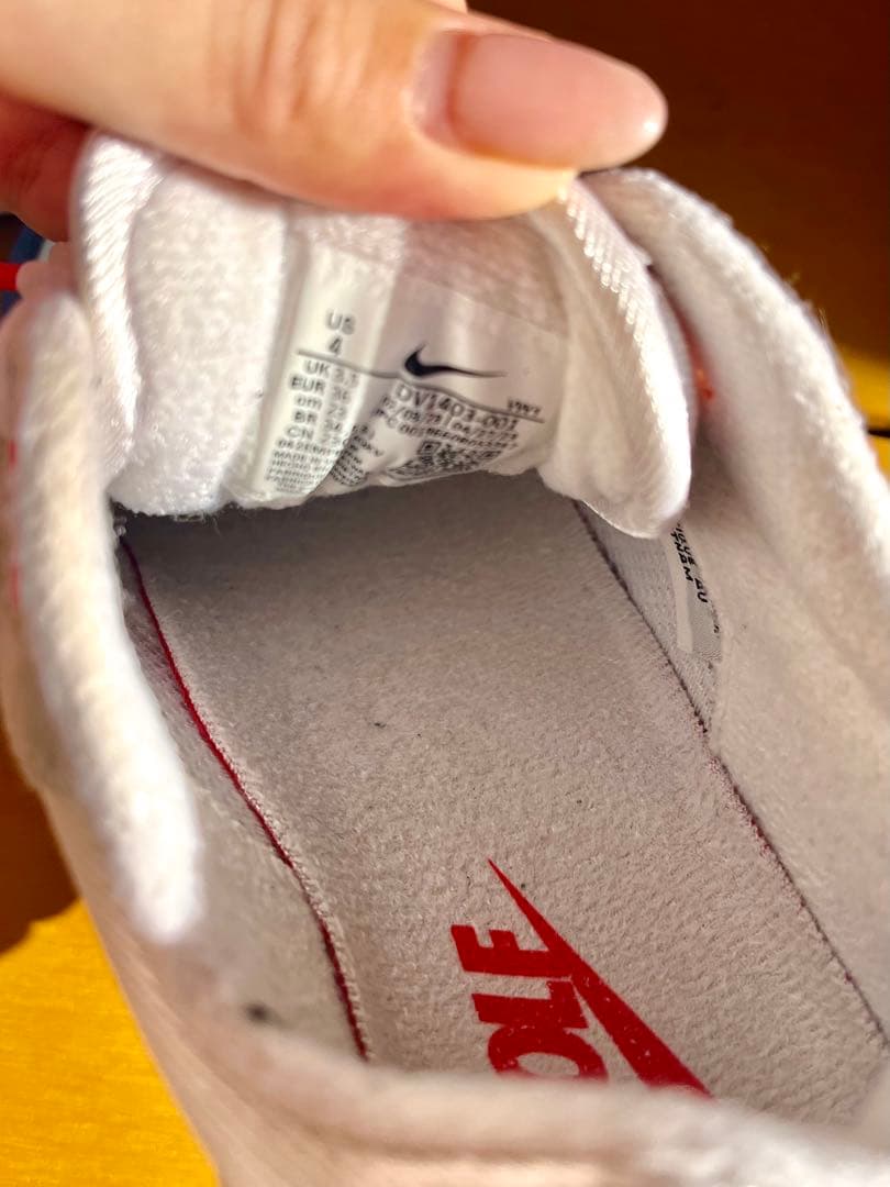 Nike Air Max 1 ホワイト/ネイビー/レッド　ゴルフ