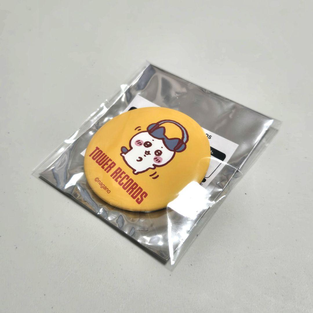 【ちいかわ】タワレココラボ 缶バッジ ハチワレセット
