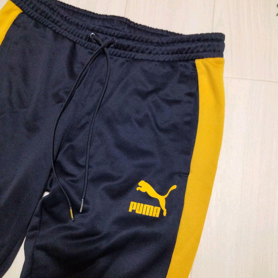 PUMA トラックパンツ　メンズL ネイビー