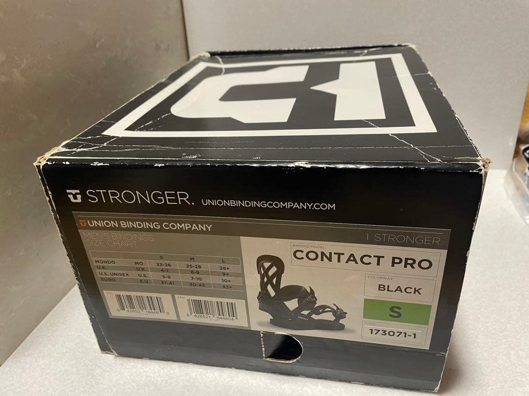 UNION contact pro ビンディング Mサイズ 18-19