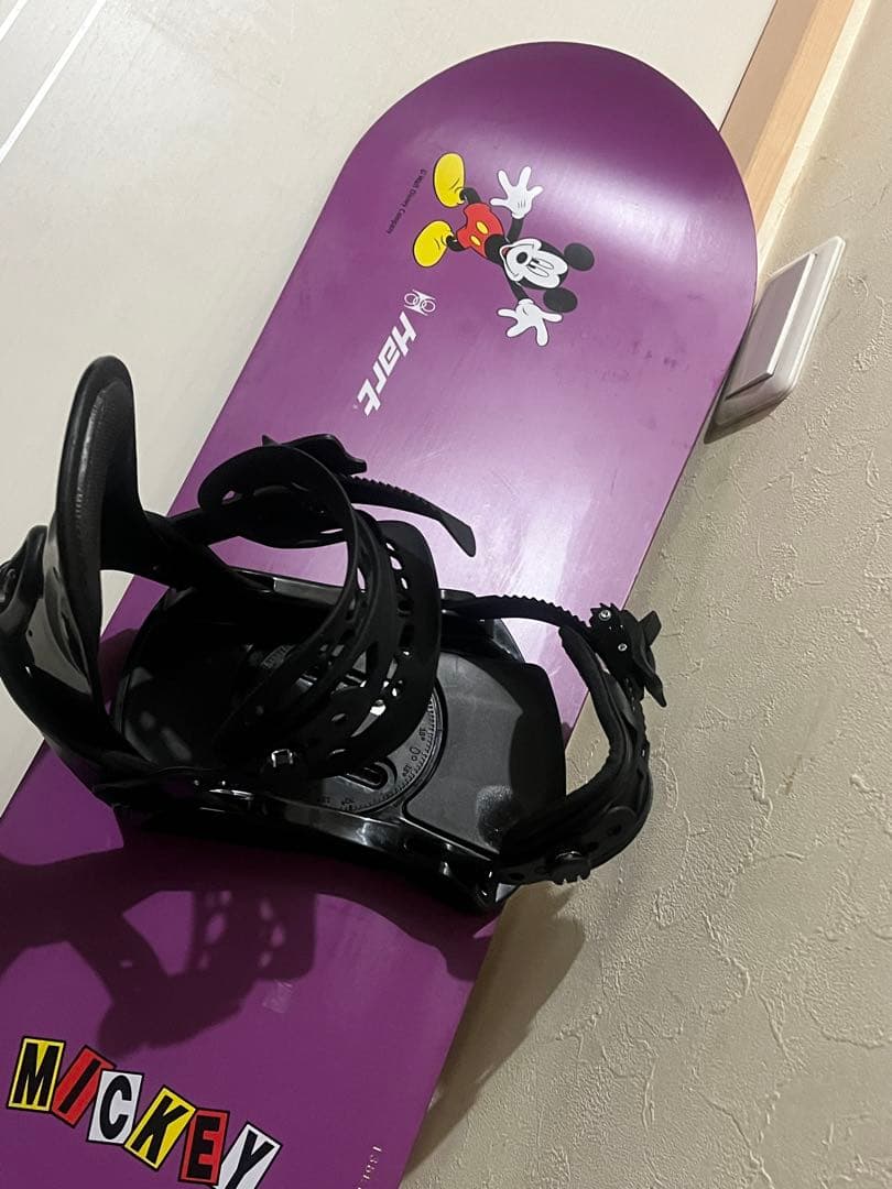 国産ボード！HART Mickey 138cm 新品バインセット