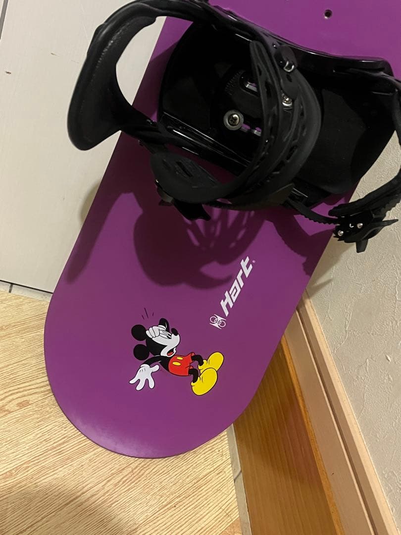 国産ボード！HART Mickey 138cm 新品バインセット
