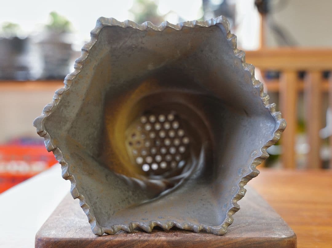 【最終値下げ】植木鉢 陶器鉢 塊根植物 アガべ XLサイズ A-673-3