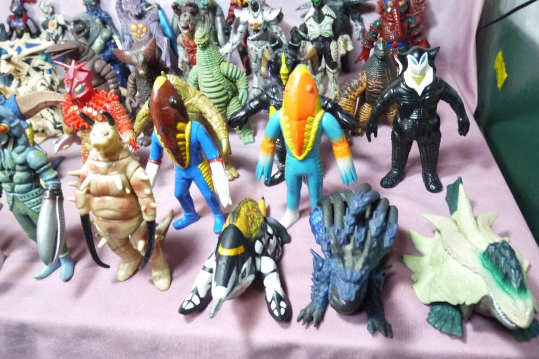 ウルトラ怪獣シリーズ　怪獣ソフビ　58体
