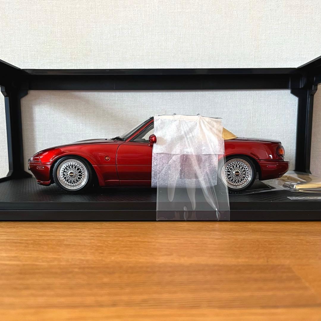 【美品】 1/18 イグニッションモデル ユーノスロードスター（NA）
