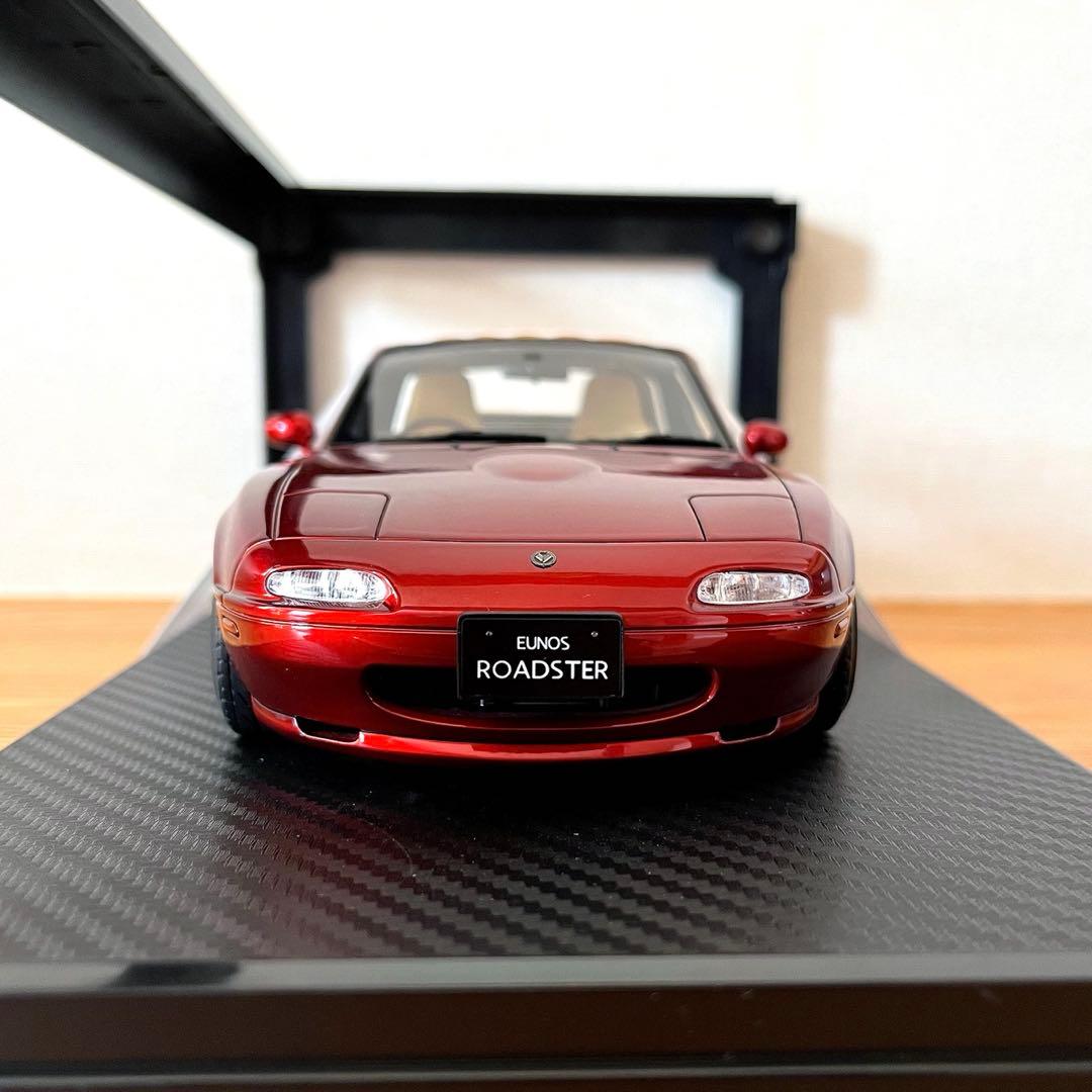 【美品】 1/18 イグニッションモデル ユーノスロードスター（NA）