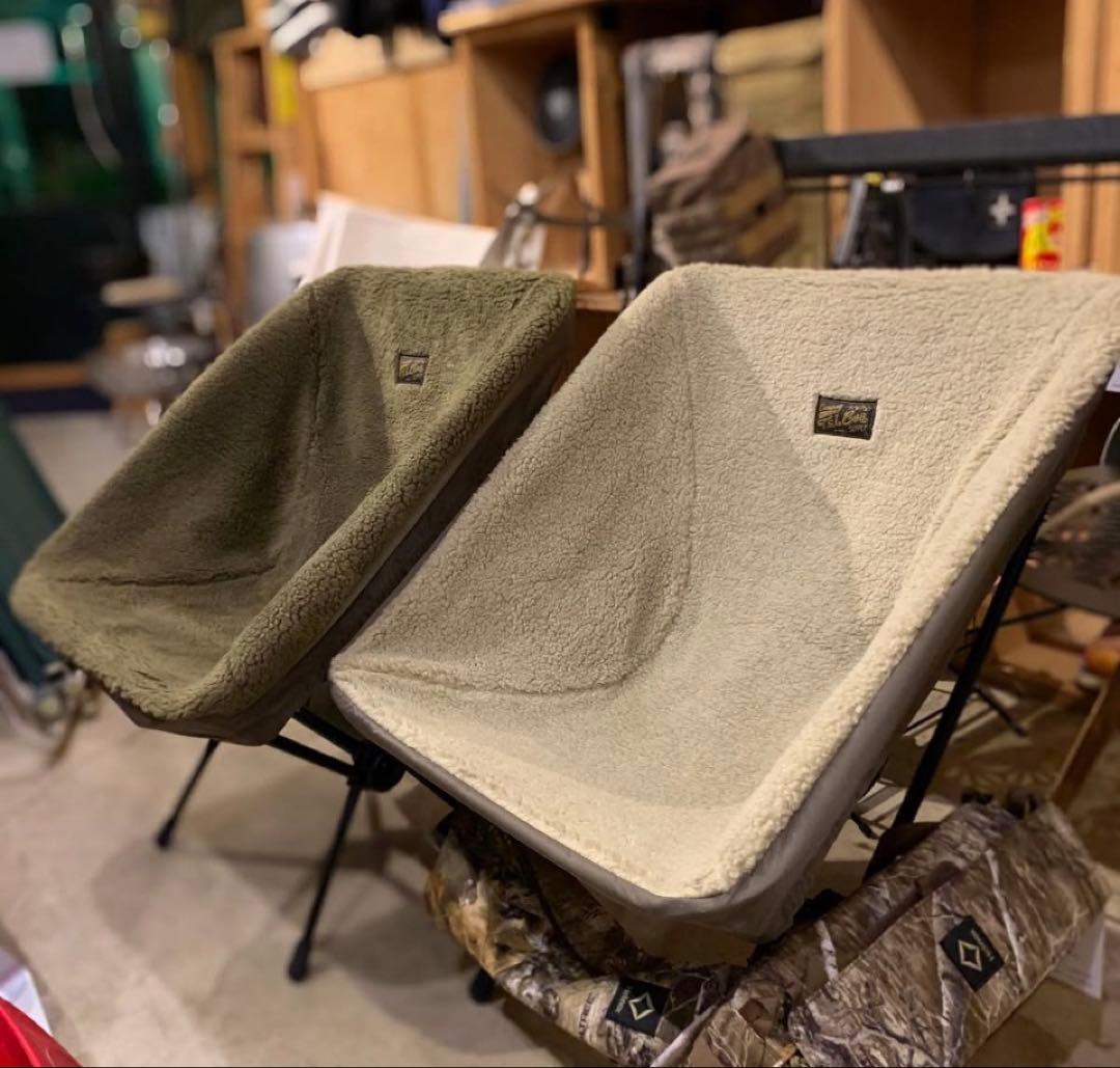 T.S.L CUB Helinox chair cover ボア カーキオリーブ