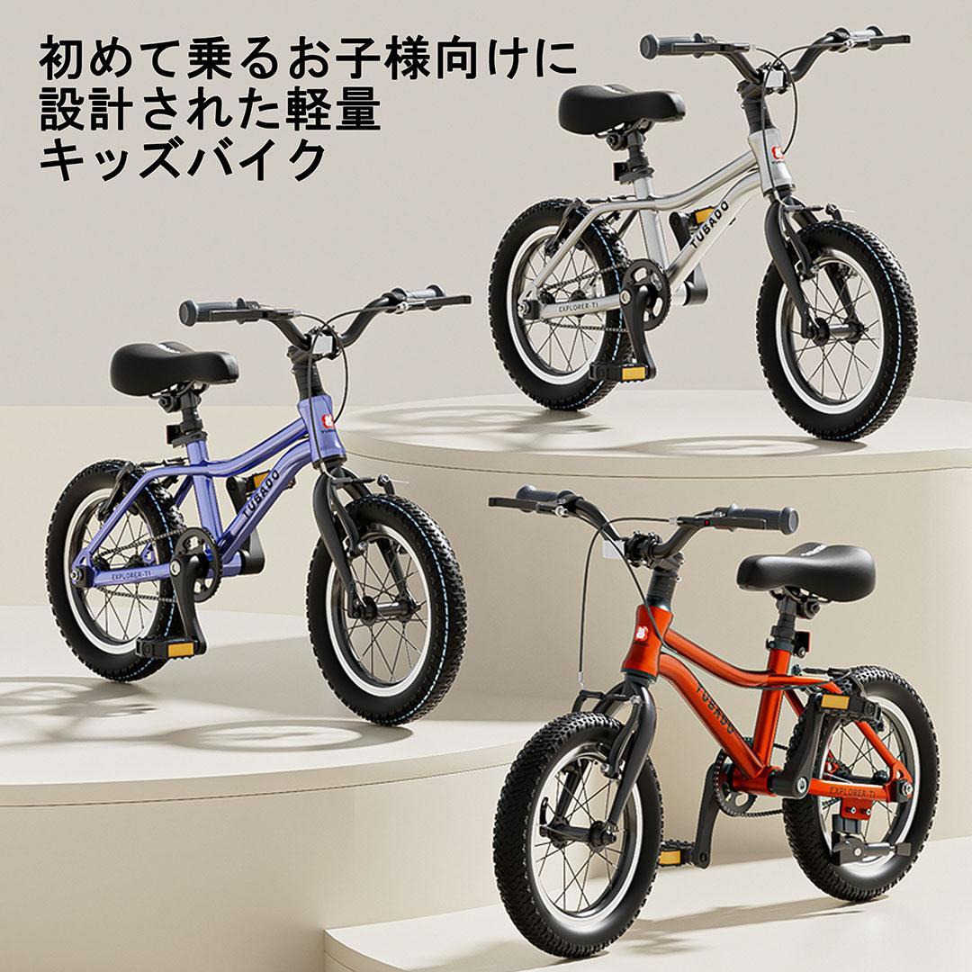 ACEXIS 子供自転車 14インチ 超軽量アルミ本体7.6kg Blue