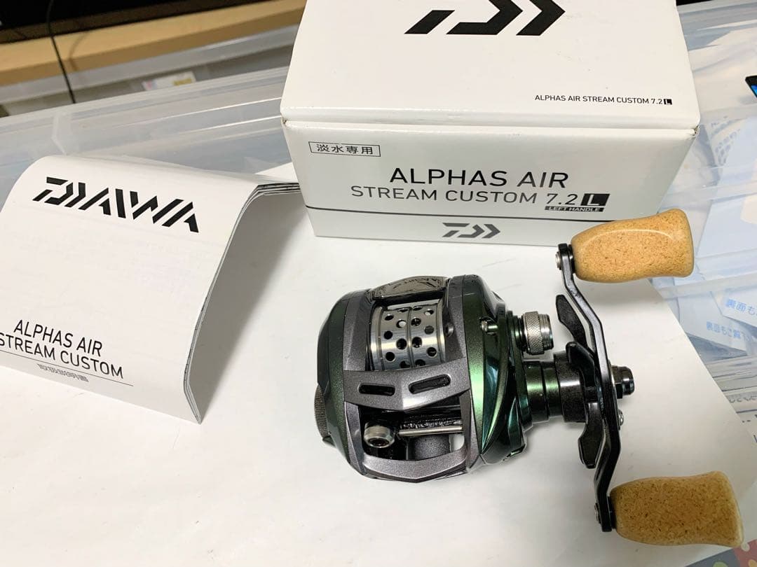 極上　ダイワ ALPHAS AIR CUSTOM 7.2 レフトハンドル