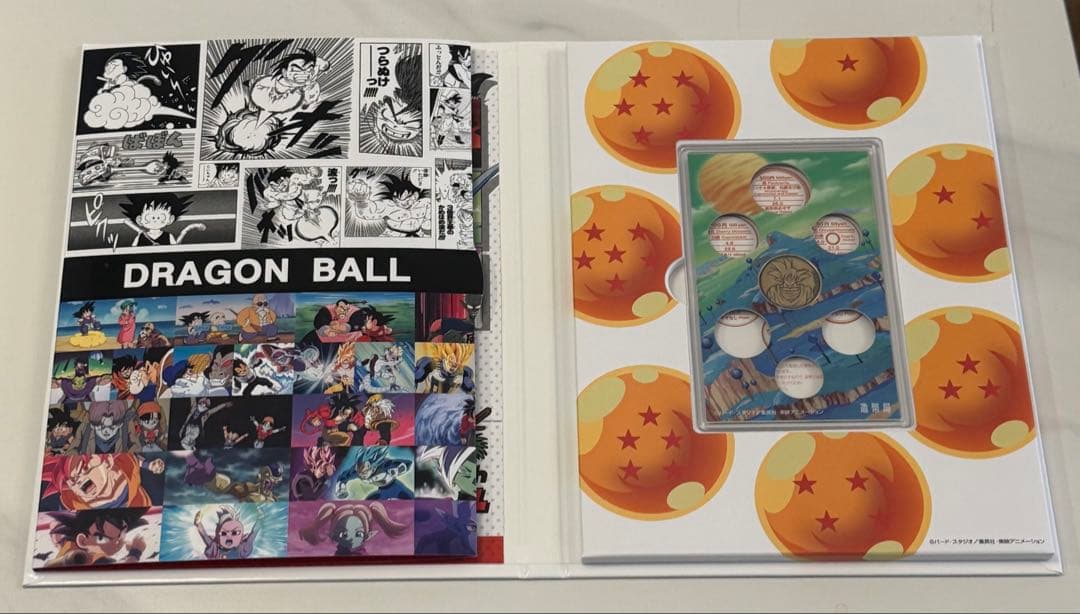 ドラゴンボール 40周年記念 貨幣セット ※新品未使用品