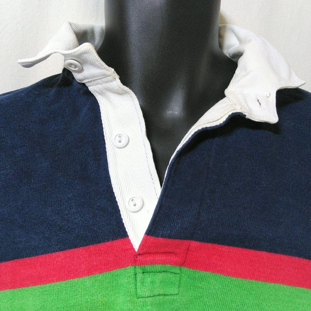HARDIN KNITWEAR RUGBY ラガーシャツ L 90s vtg