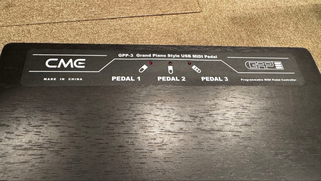 CME GPP-3 USB MIDIペダル