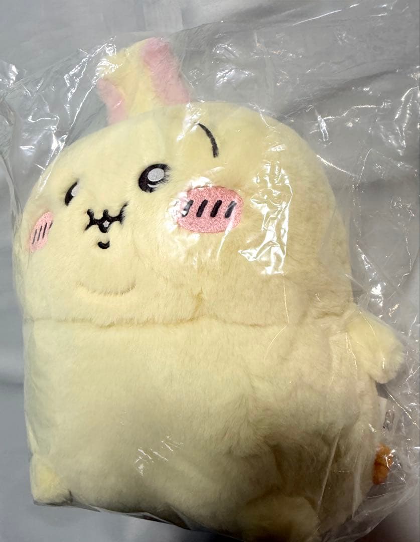 ちいかわ　重め！ ぼっちゃり抱っこぬいぐるみ　うさぎ　ぽっちゃり　お顔厳選　②