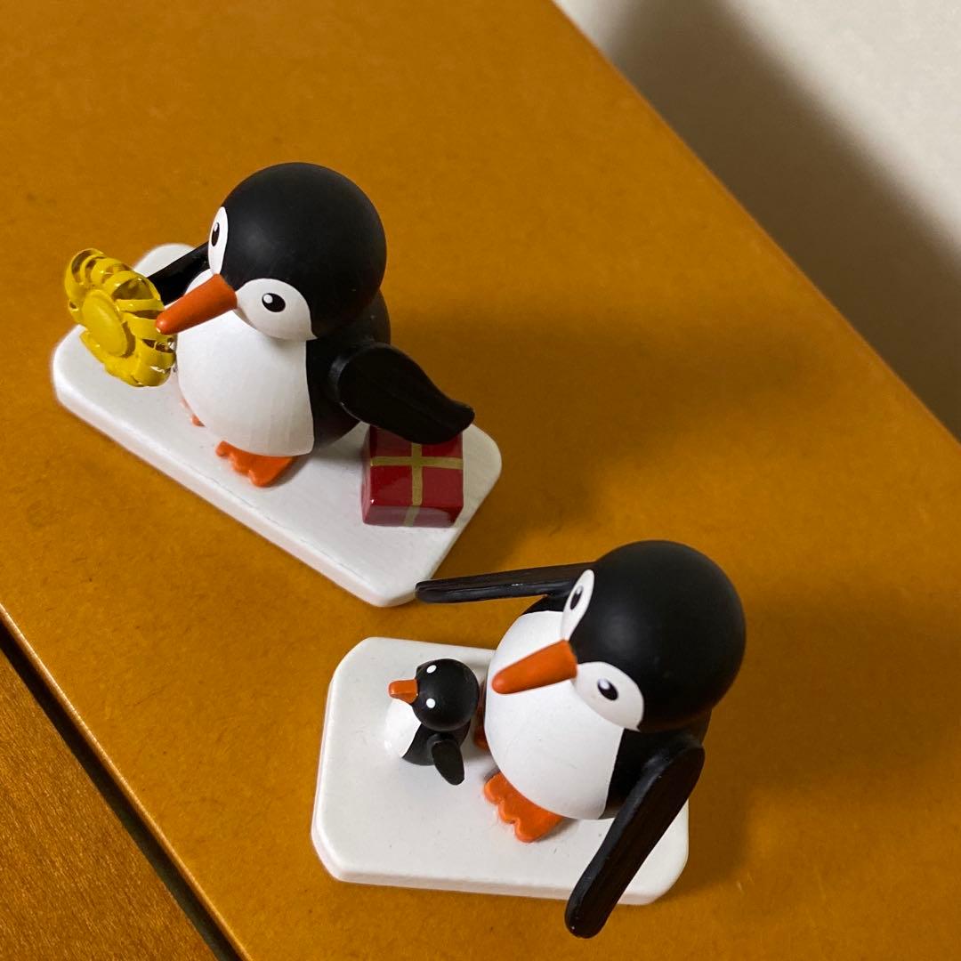 ドイツ製 置物　エルツ ザイフェン　ペンギン 2個セット
