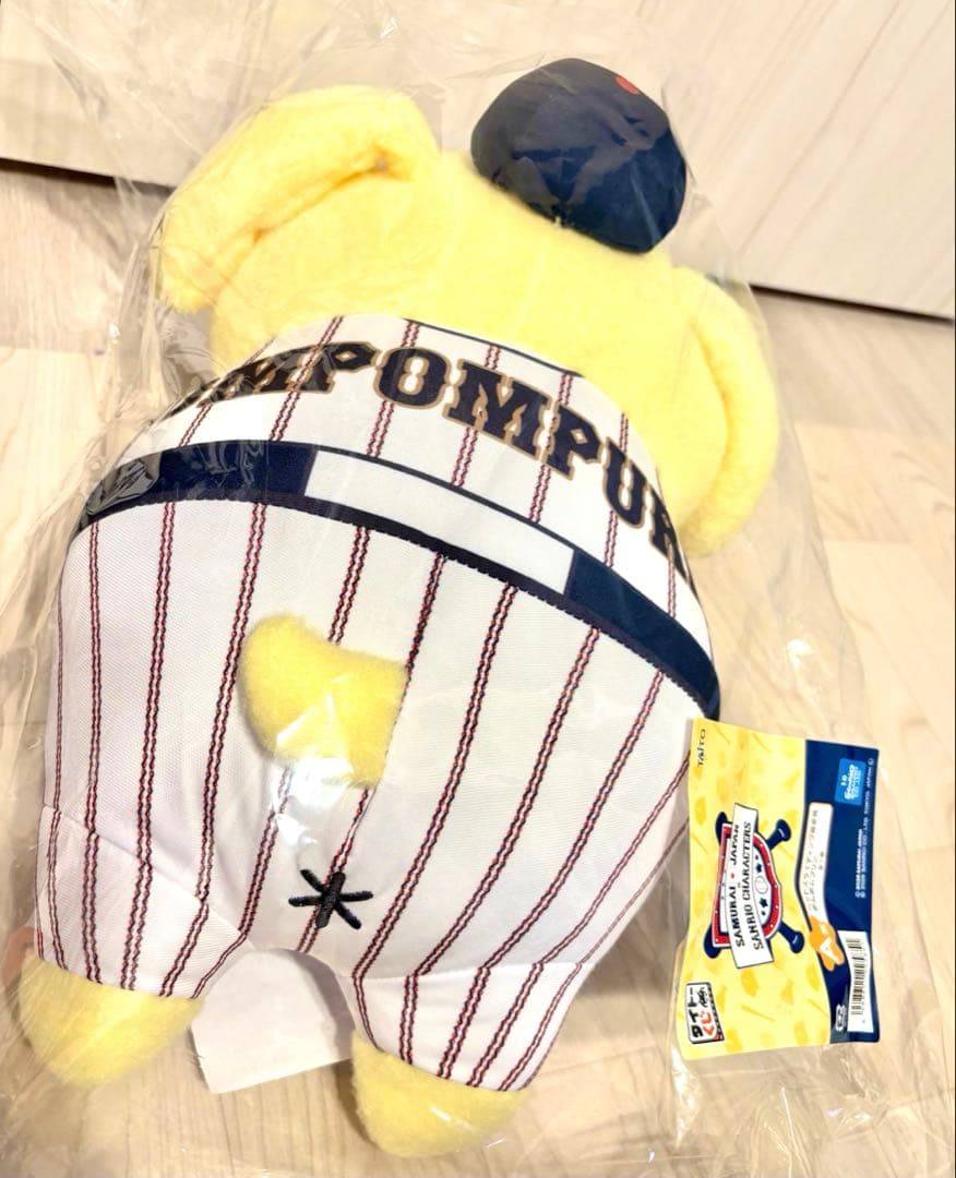 タイトーくじ　侍ジャパン×サンリオキャラクターズ Ａ賞　ポムポムプリン