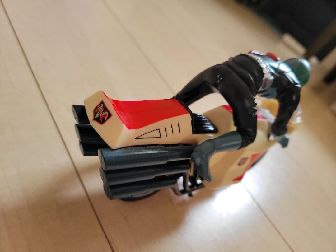 初代仮面ライダー+サイクロン号フィギュア バイクフィギュア