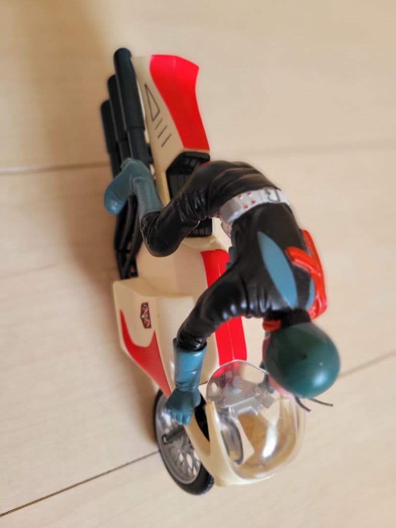 初代仮面ライダー+サイクロン号フィギュア バイクフィギュア