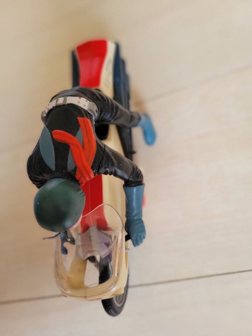初代仮面ライダー+サイクロン号フィギュア バイクフィギュア