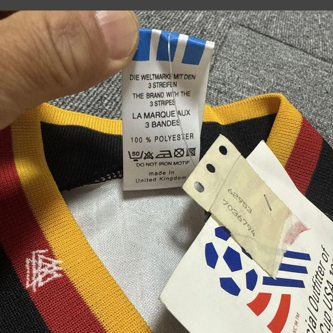未使用 ドイツ代表 90's Lサイズ adidas アディダス サッカーユニ
