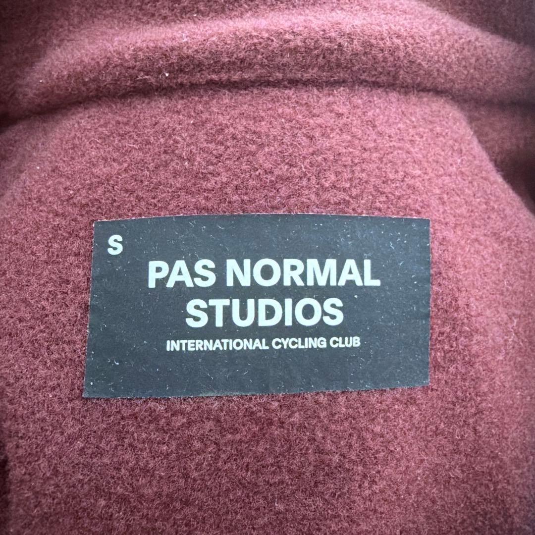 PAS NORMAL STUDIOS サイクルジャケット ブラウン　裏起毛