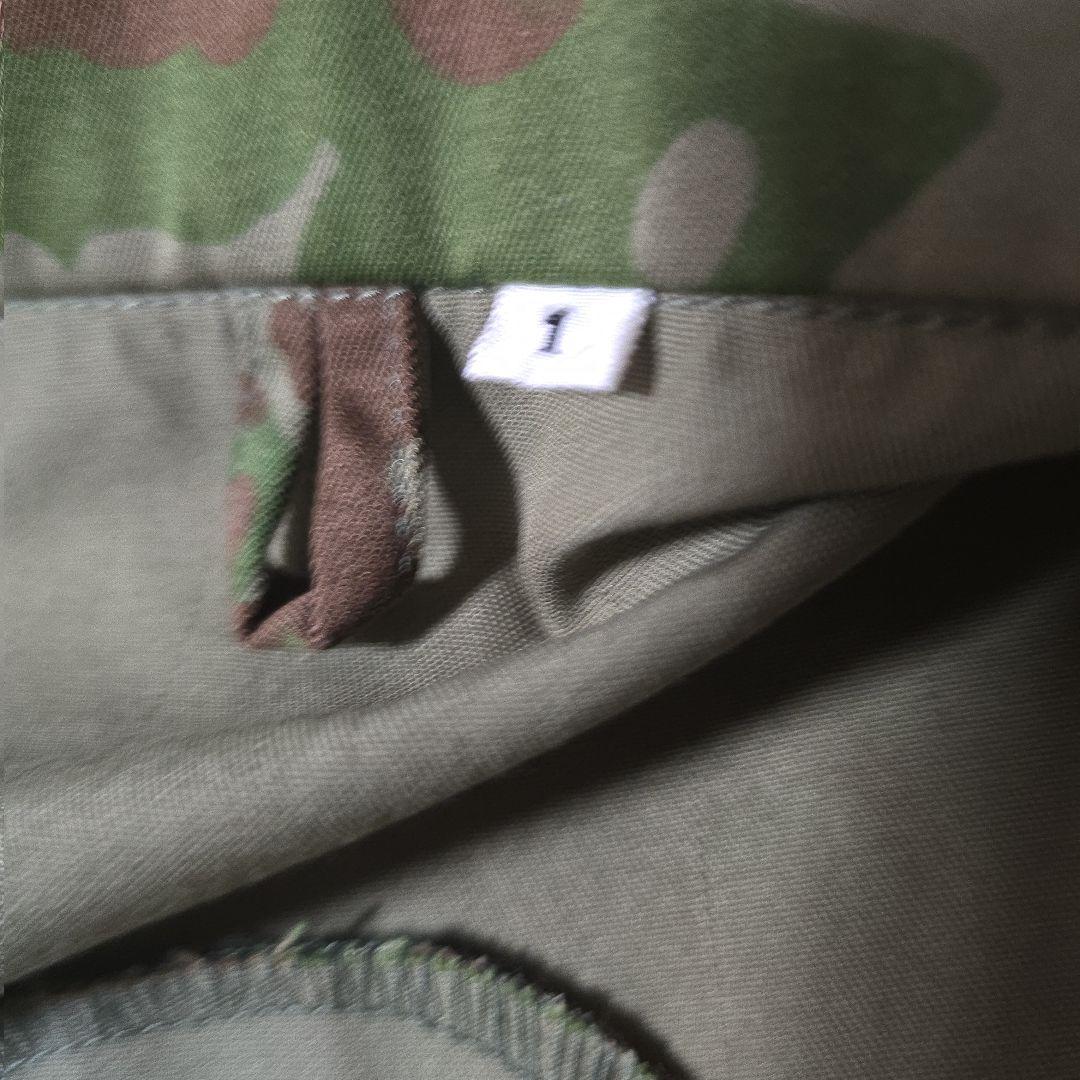【未使用】陸上自衛隊 迷彩服 上下セット 2型迷彩 作業服 サバゲー 訓練服