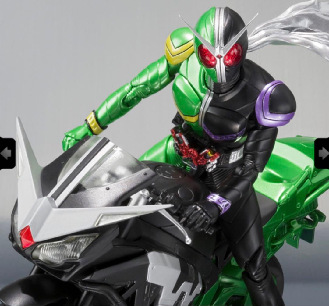 S.H.Figuarts真骨彫製法 仮面ライダーW サイクロンジョーカー＆バイク