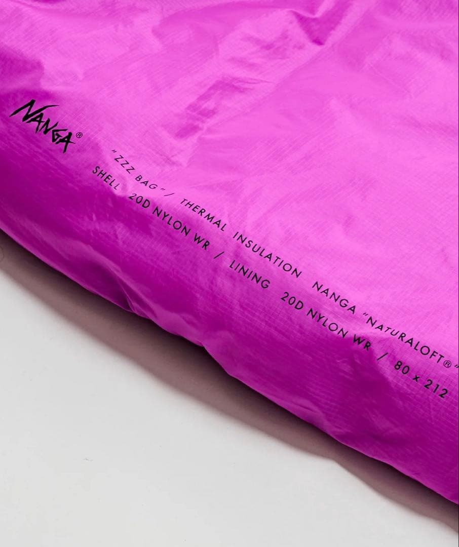 アウトドア寝具 NANGA ZZZ BAG 5