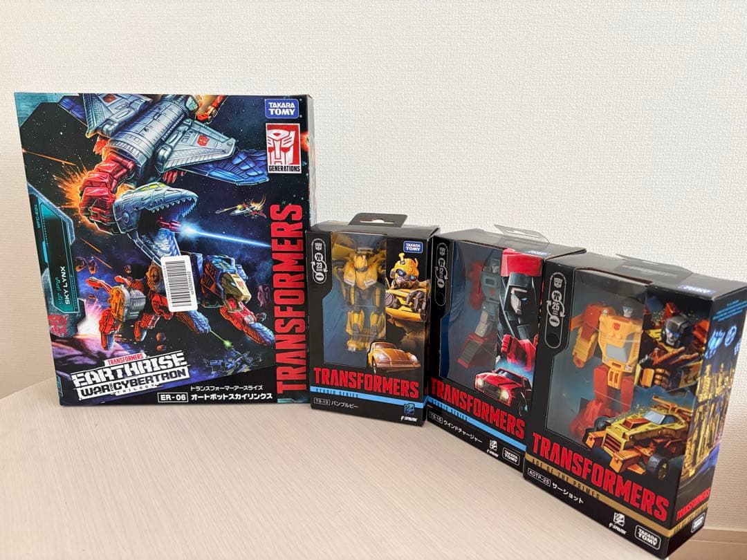 【新品未開封】トランスフォーマー 4体セット スカイリンクス バンブルビー含む
