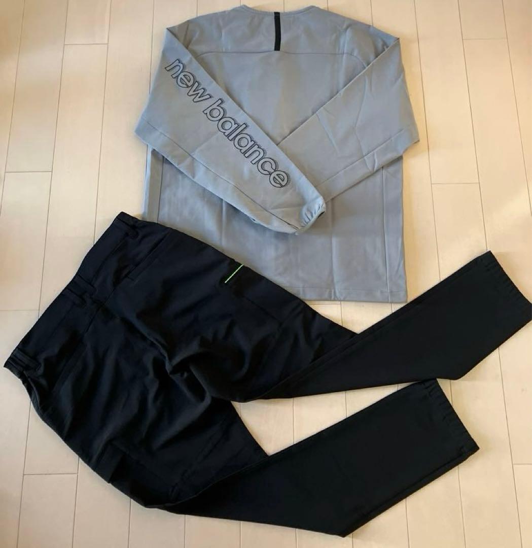 【新品】ニューバランス／上下セット／セットアップ／４(Ｍ)