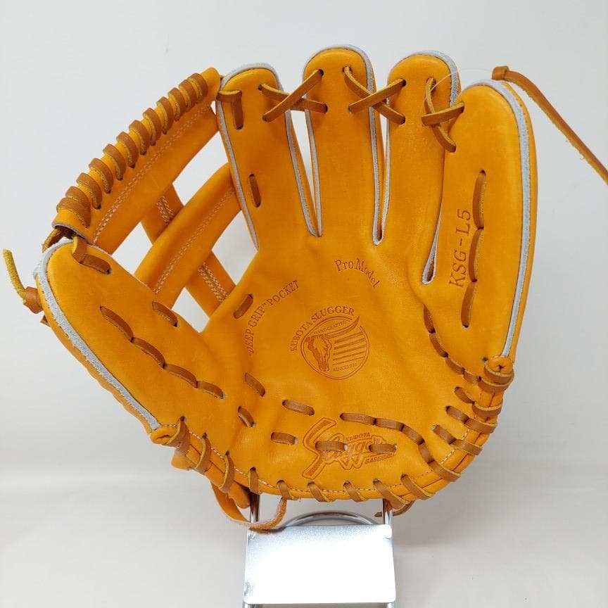 久保田スラッガー 硬式グラブ 内野 KSG-L5 右投用 オレンジ