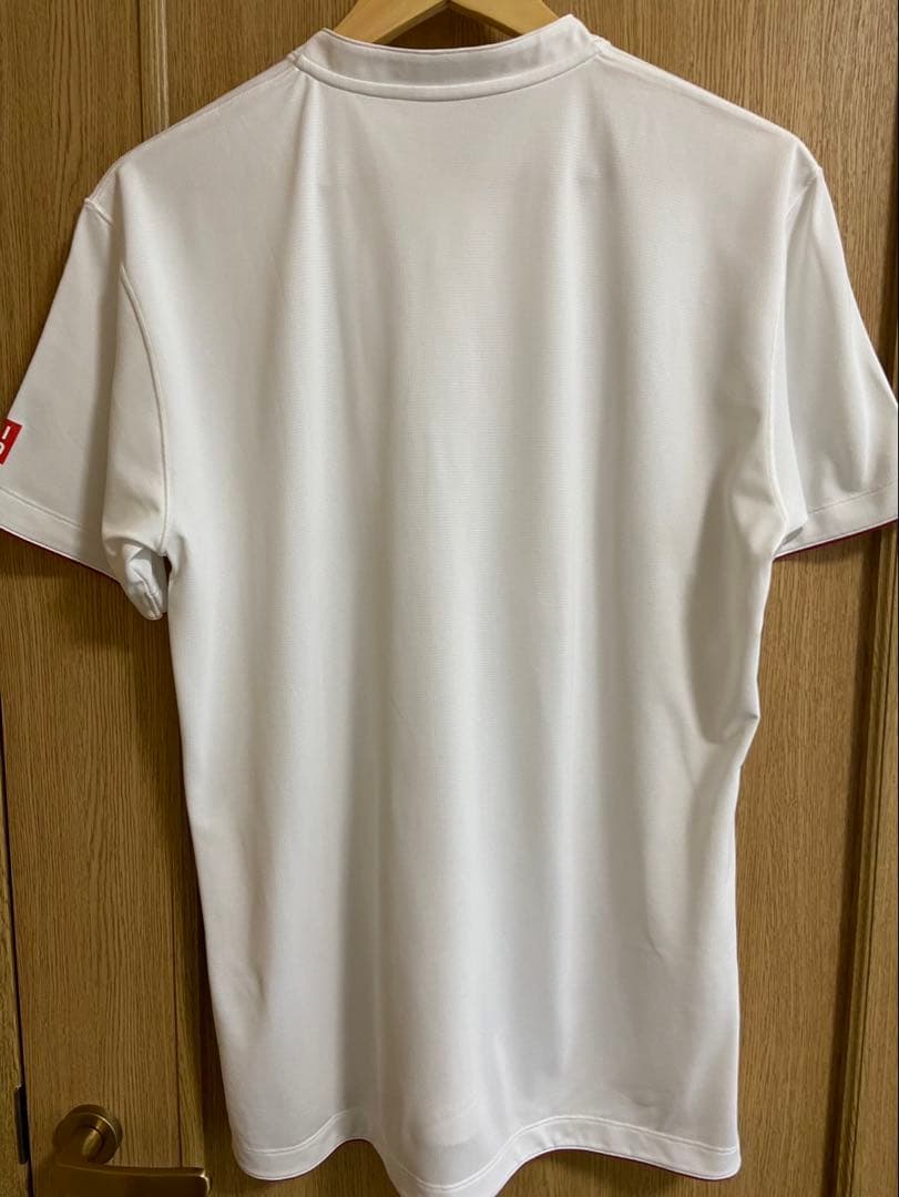 【ロジャー・フェデラー】UNIQLO ホワイト ポロシャツ