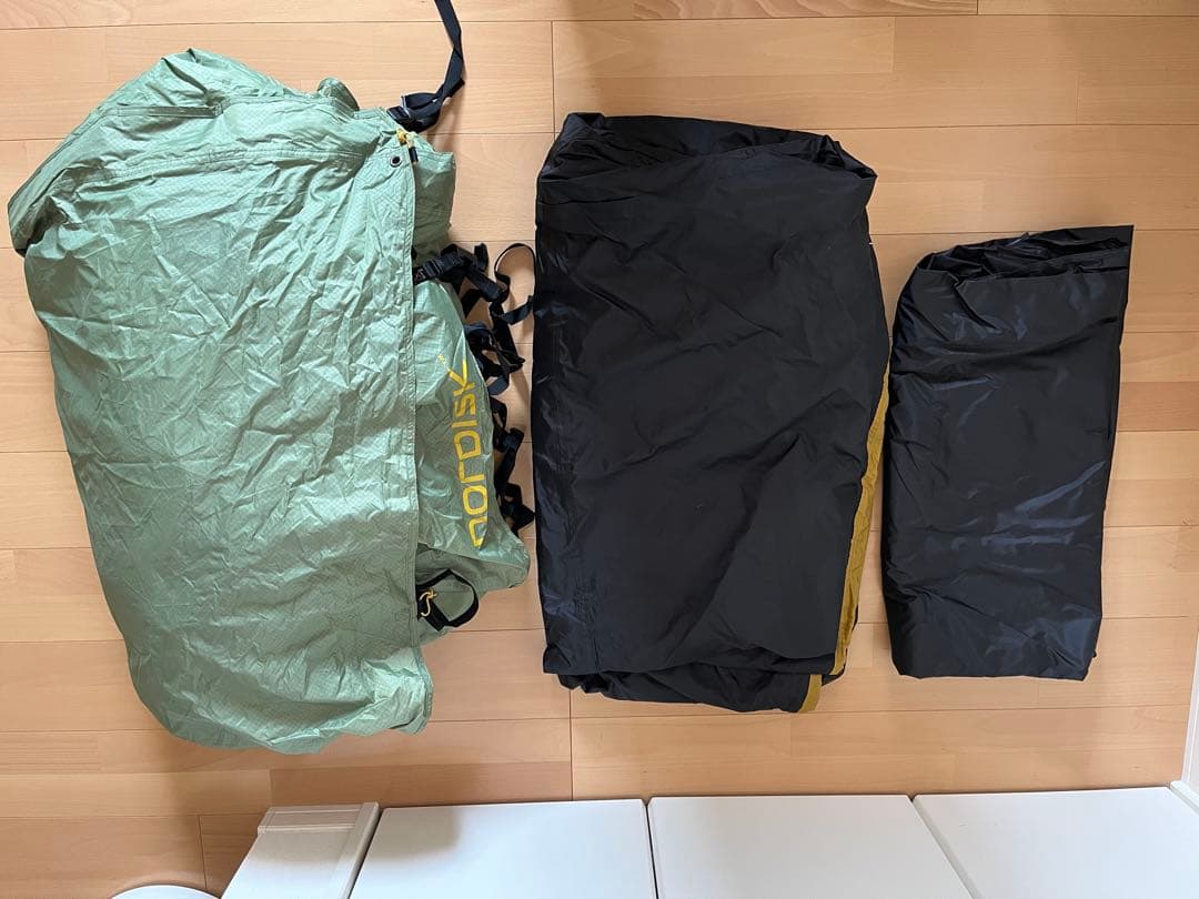 Nordisk レイサ6 テント 収納袋・ポール付き
