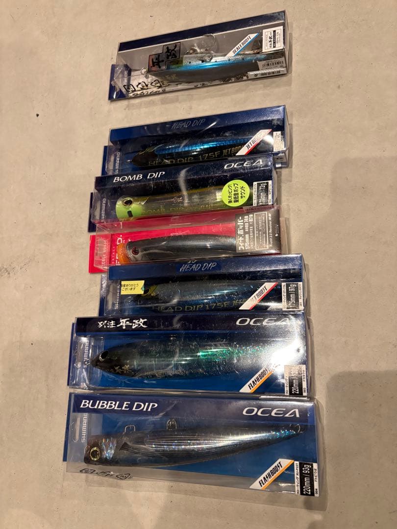 OCEA トップウォーター ハードルアーセット