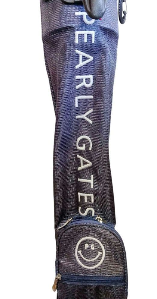 PEARLY GATES　軽量　スタンド付きキャディバック　ネイビー