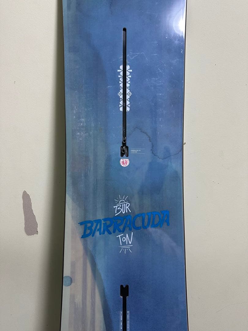 土日限定値下げ！burton barracuda 157 パウダーボード