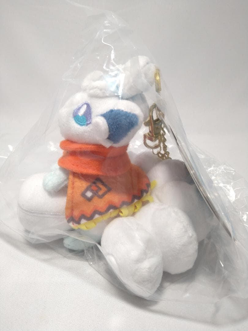 【新品】雪まつりのアローラロコン マスコット ぬいぐるみ タグ付き