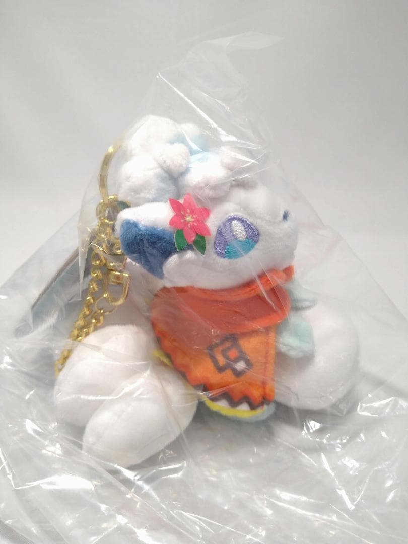 【新品】雪まつりのアローラロコン マスコット ぬいぐるみ タグ付き
